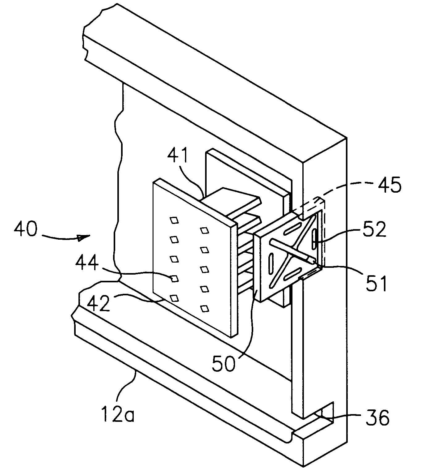 Circuit breaker arc exhaust baffle with variable aperture