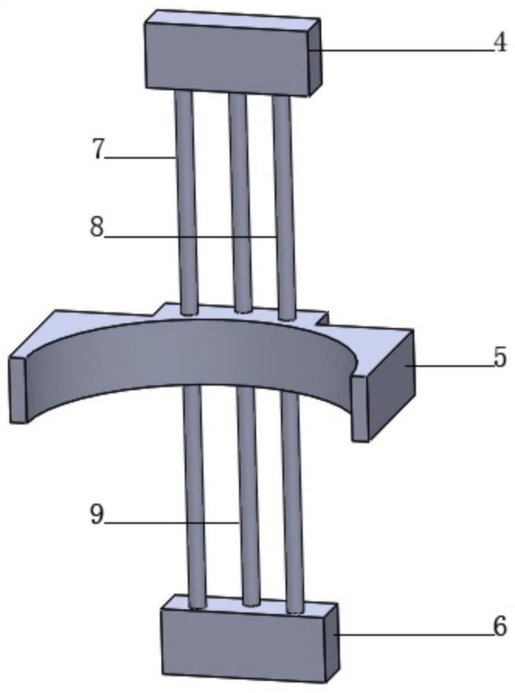 An extruded 3D printing dual-nozzle device