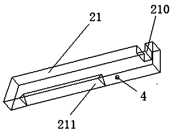 Key for achieving chromatical portamento performance and pedal lever transmission mechanism thereof