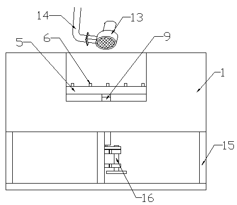 Machined part cleaning device