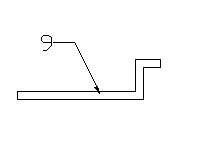 Machined part cleaning device