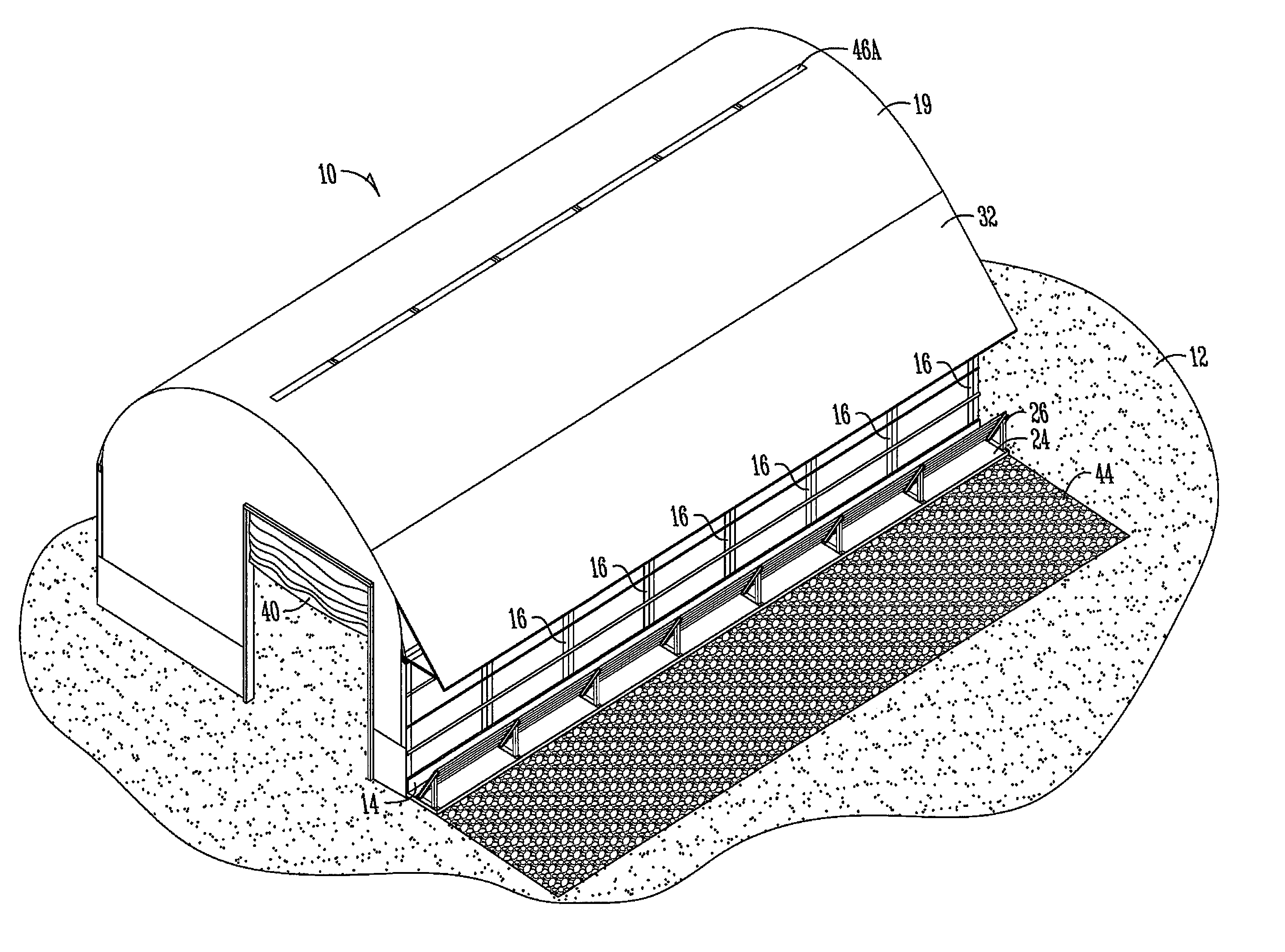 Cattle Feeding System and Shelter to Create a Controlled Environment