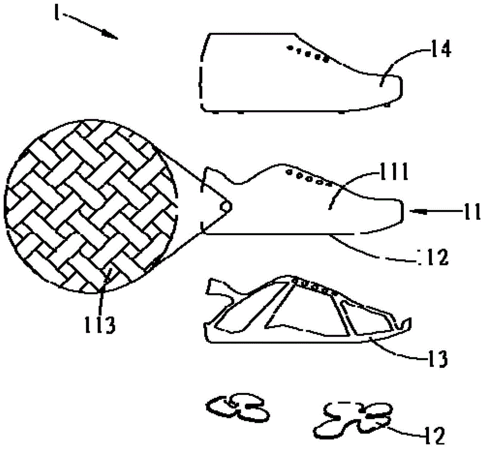 Shoes of automated process production and shoemaking method thereof
