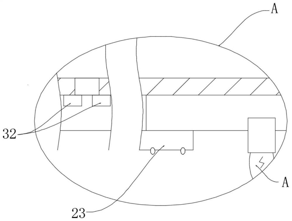 Phototaxis adaptation system for short-range tunnel