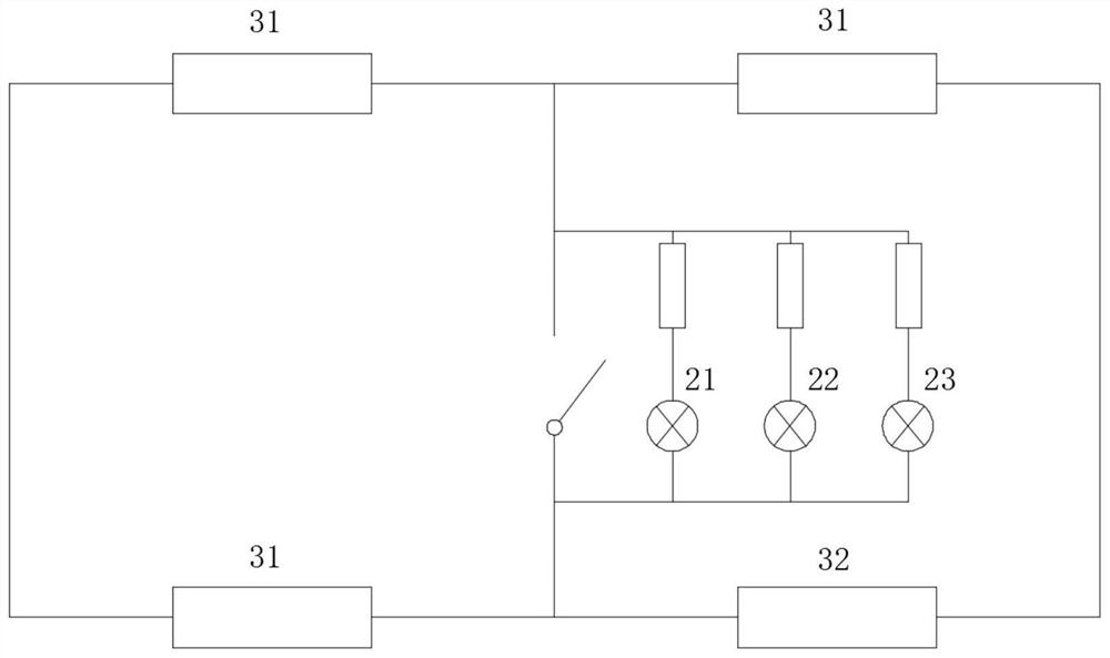 Phototaxis adaptation system for short-range tunnel