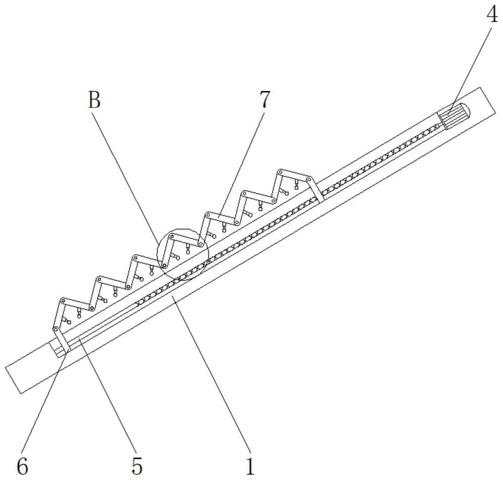 An energy-saving roof building structure with built-in solar photovoltaic panels