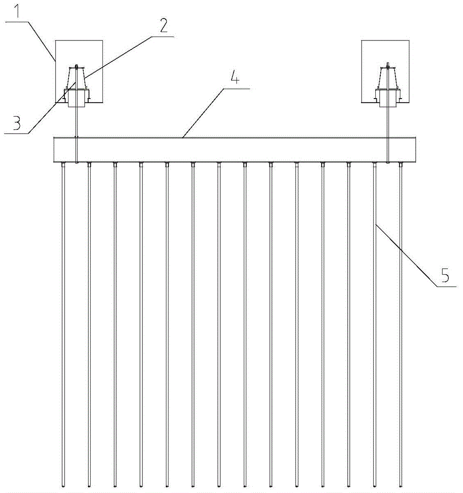 Cathode system and discharge method for wet electrostatic precipitator