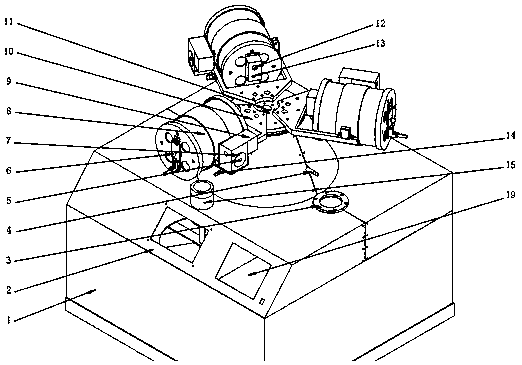 A heat treatment experimental device