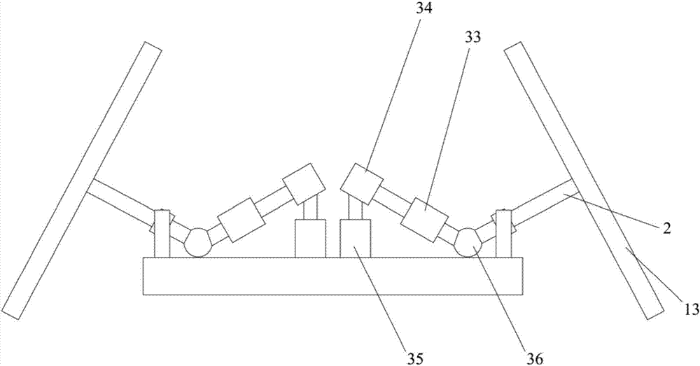 Soil loosening device for municipal gardens