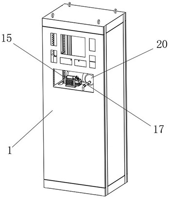 High-low voltage switch device with protection performance