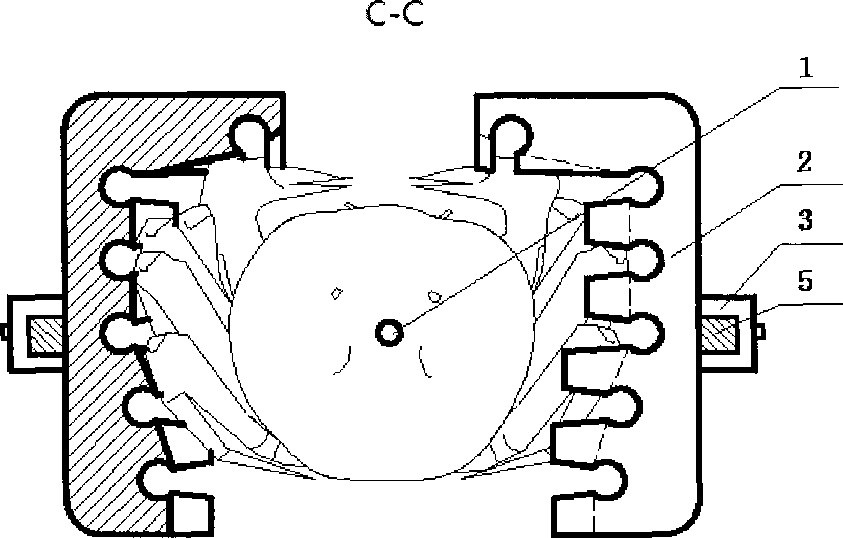 Auxiliary binding method for crabs