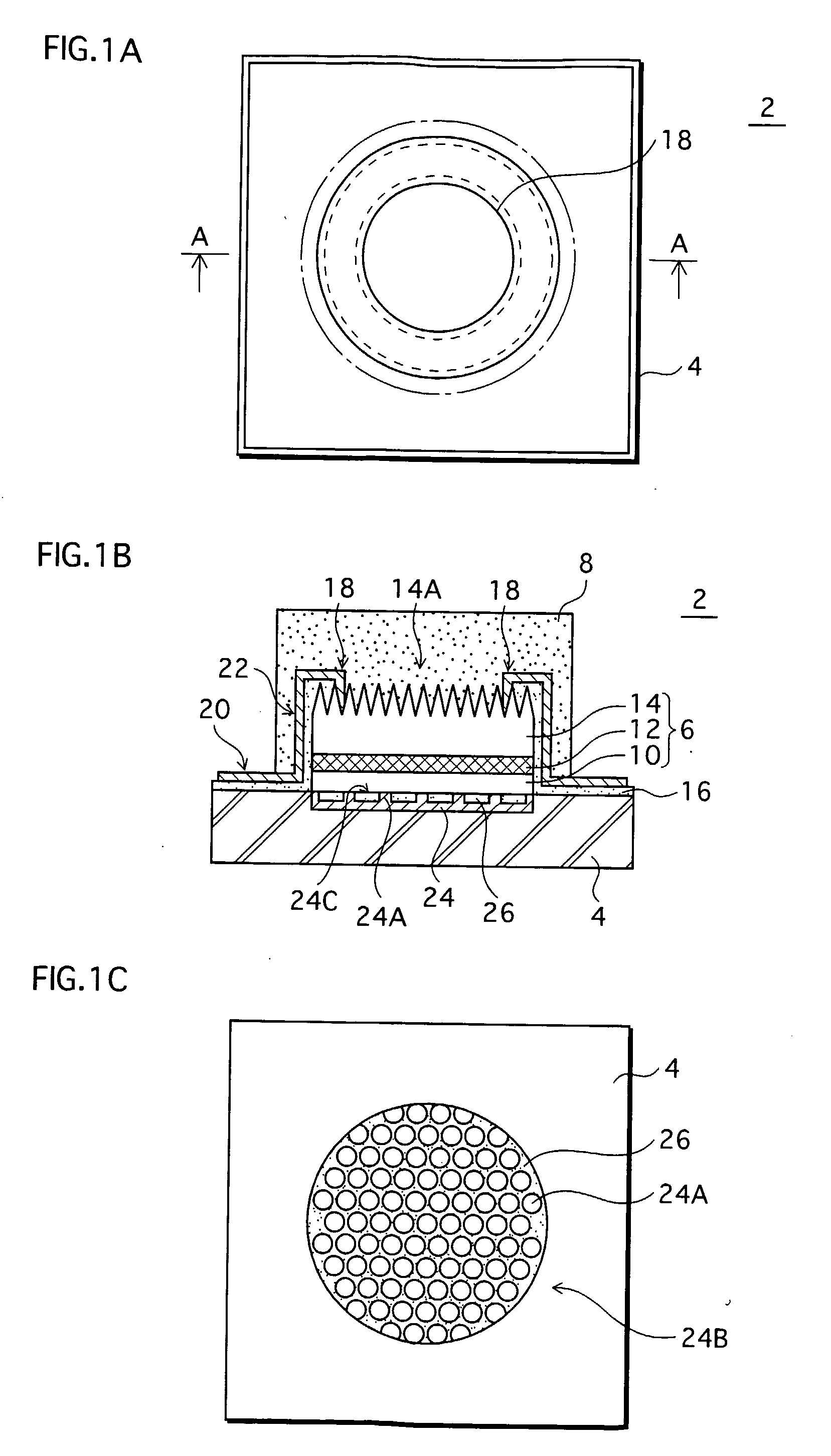 Nitride based led with a p-type injection region
