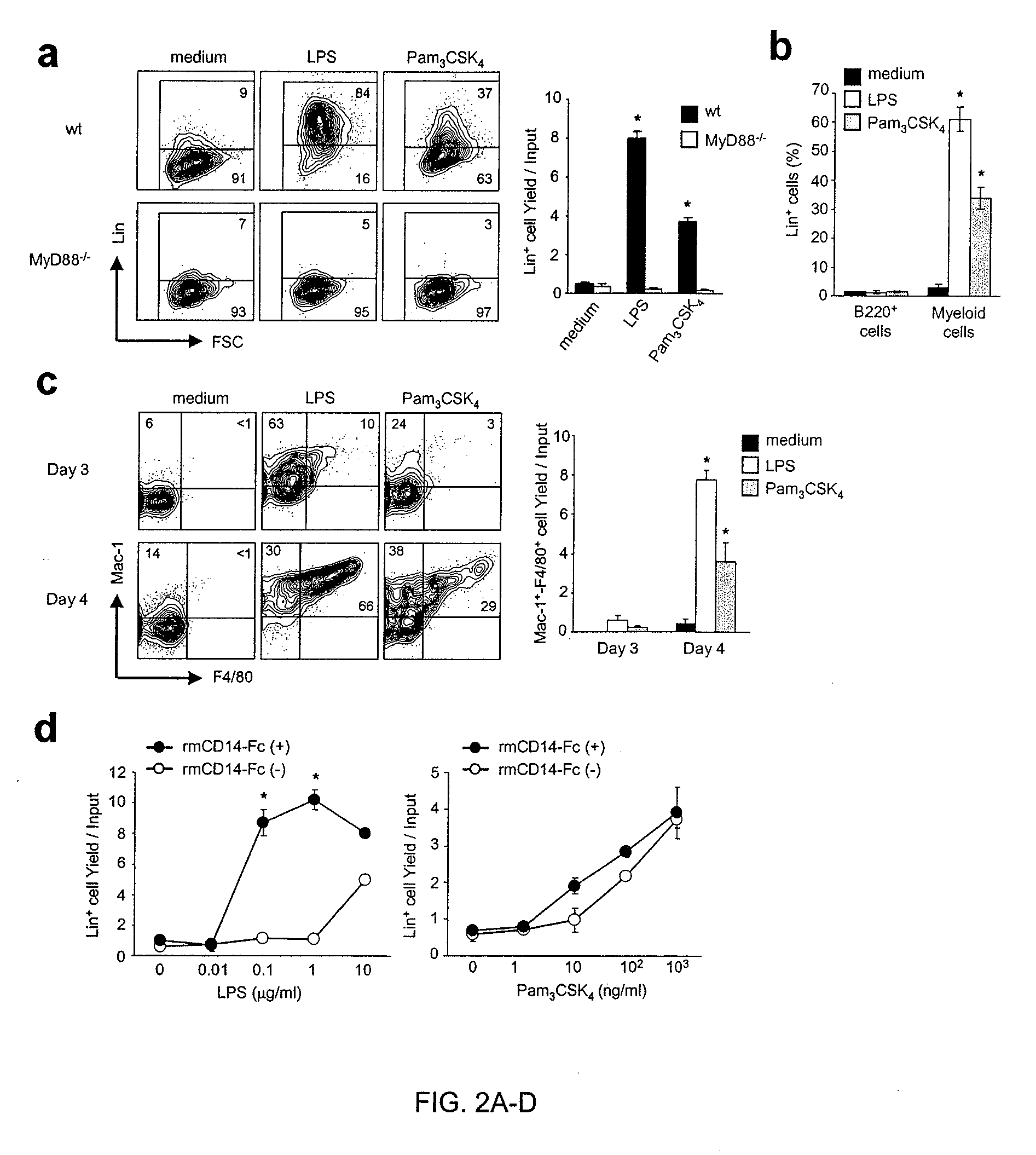 Regulation of Toll-Like Receptors on Stem Cells