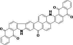 A kind of preparation method of vat brown rp dye