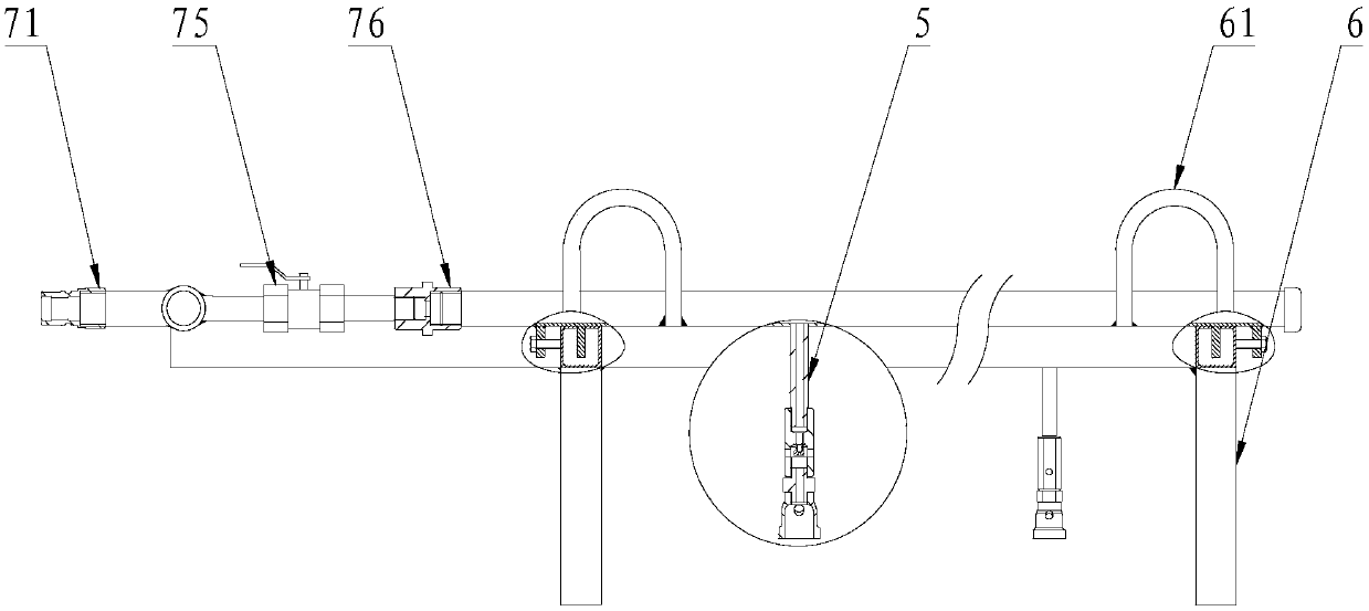 Burner and heating device with same