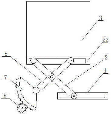 Office table with sterilization function