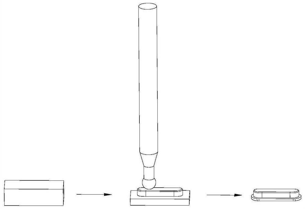 Batch machining method for arc-shaped side keys and machining tool