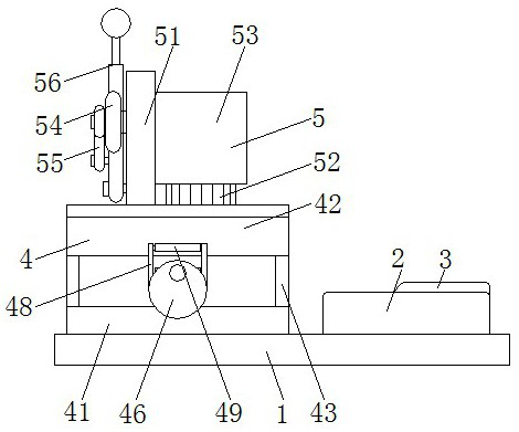 Flapping massage device