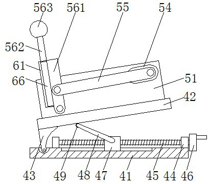 Flapping massage device