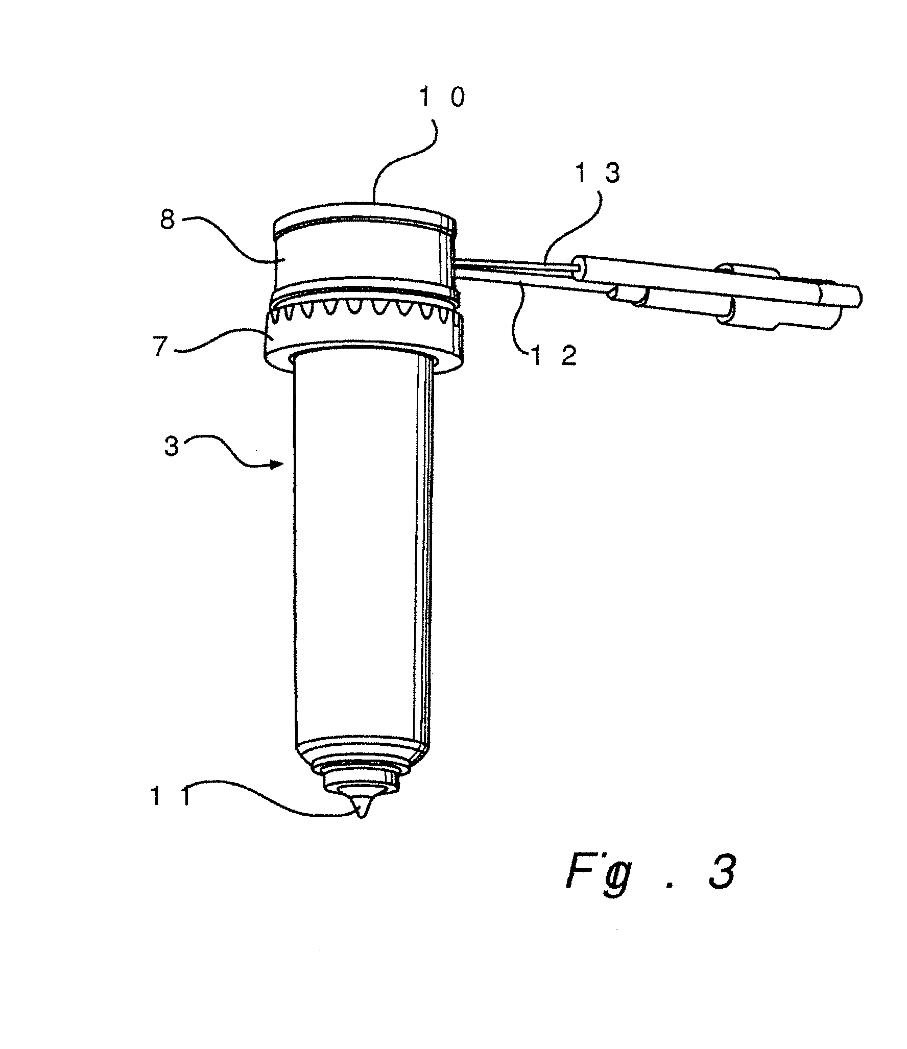 Insulating spacer for an injection mould