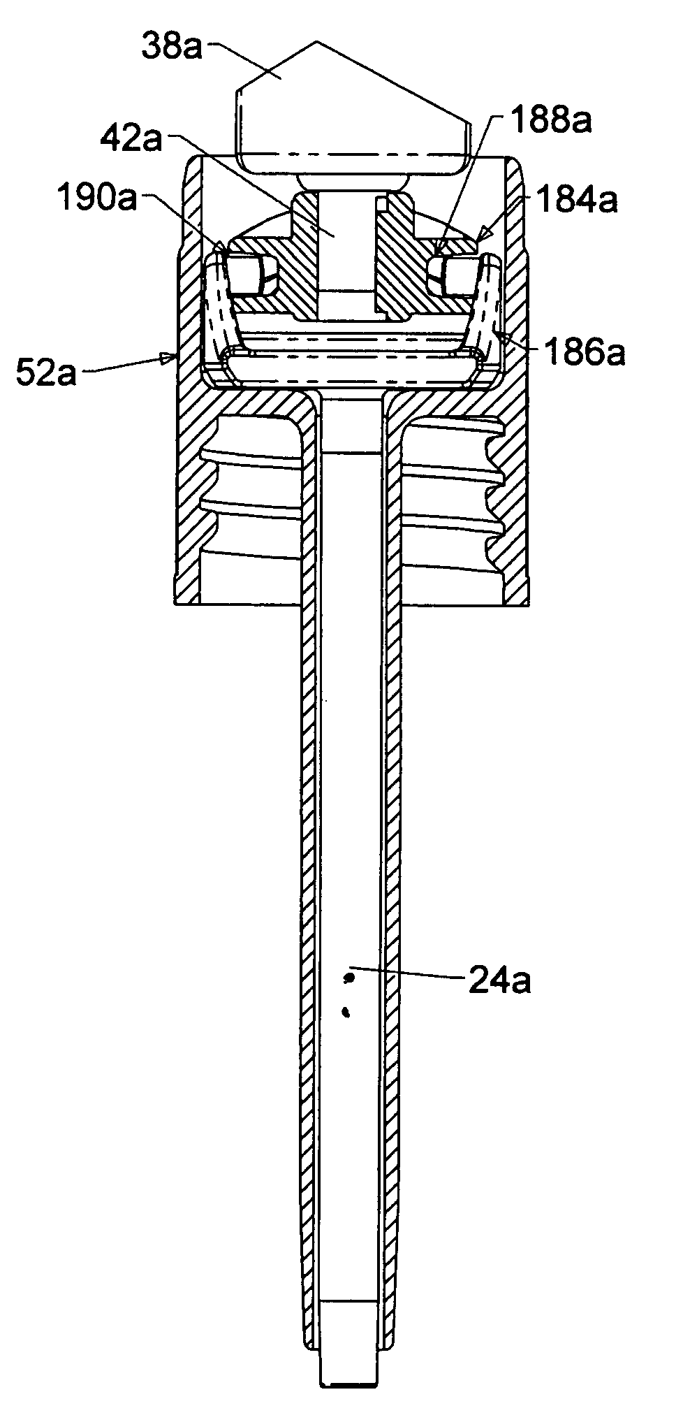 Cosmetic material applicator, dispenser including the same, and actuator therefor