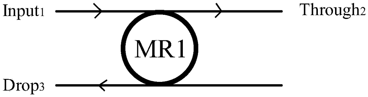 Microring resonator based binary optical full adder