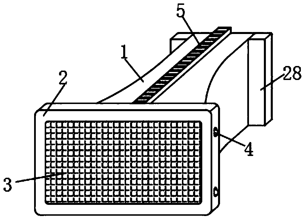 General aircraft loudspeaker with sound amplifying function