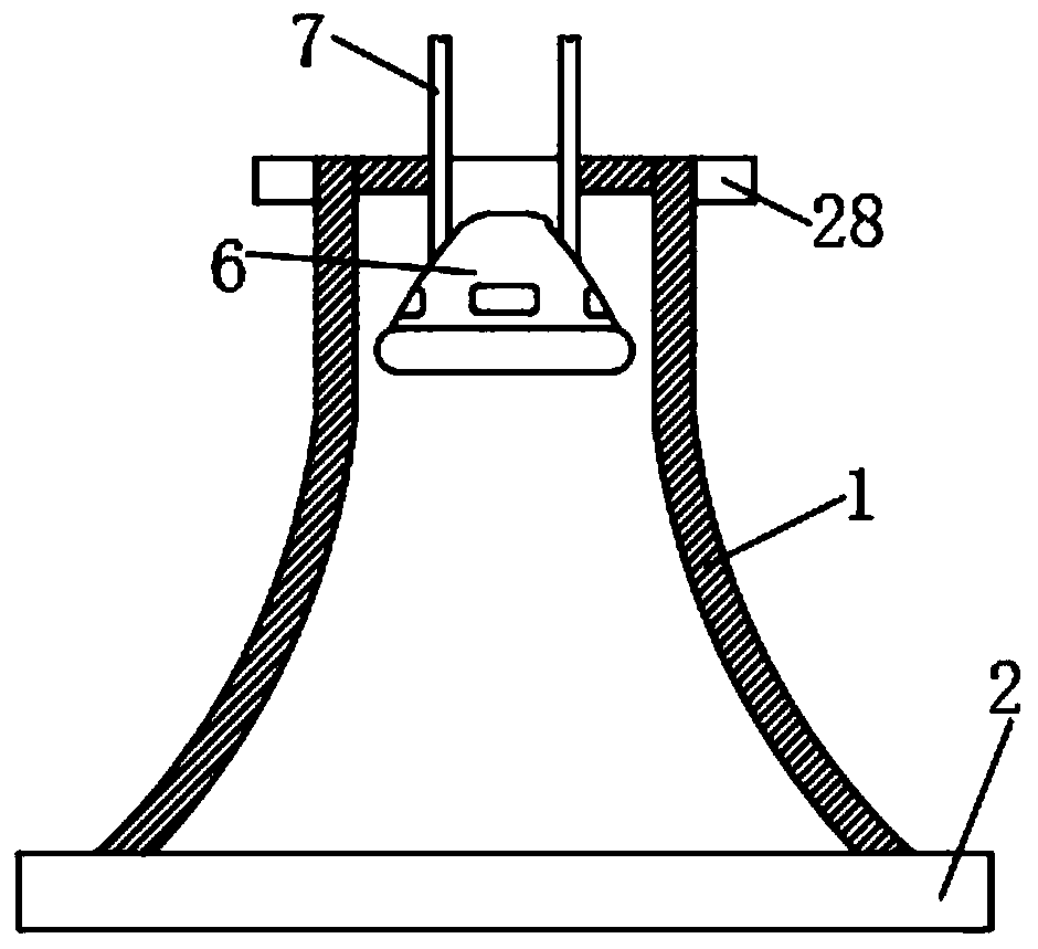 General aircraft loudspeaker with sound amplifying function