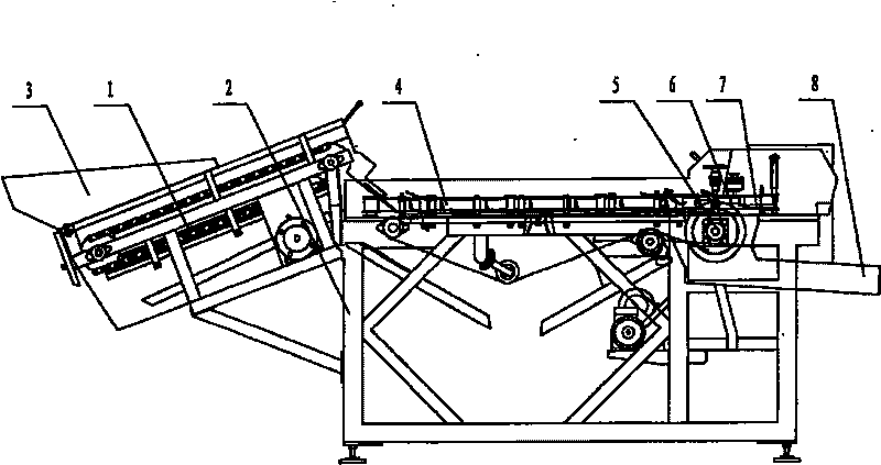 Self-orientation slicing machine for producing dry tomato