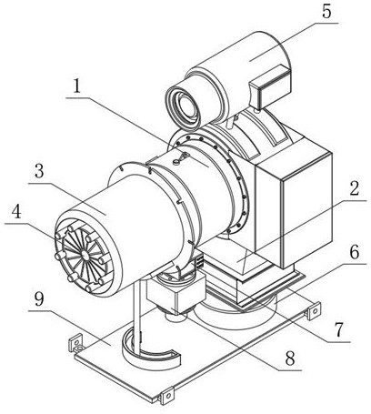 Aluminum alloy industrial kiln burner and lining material