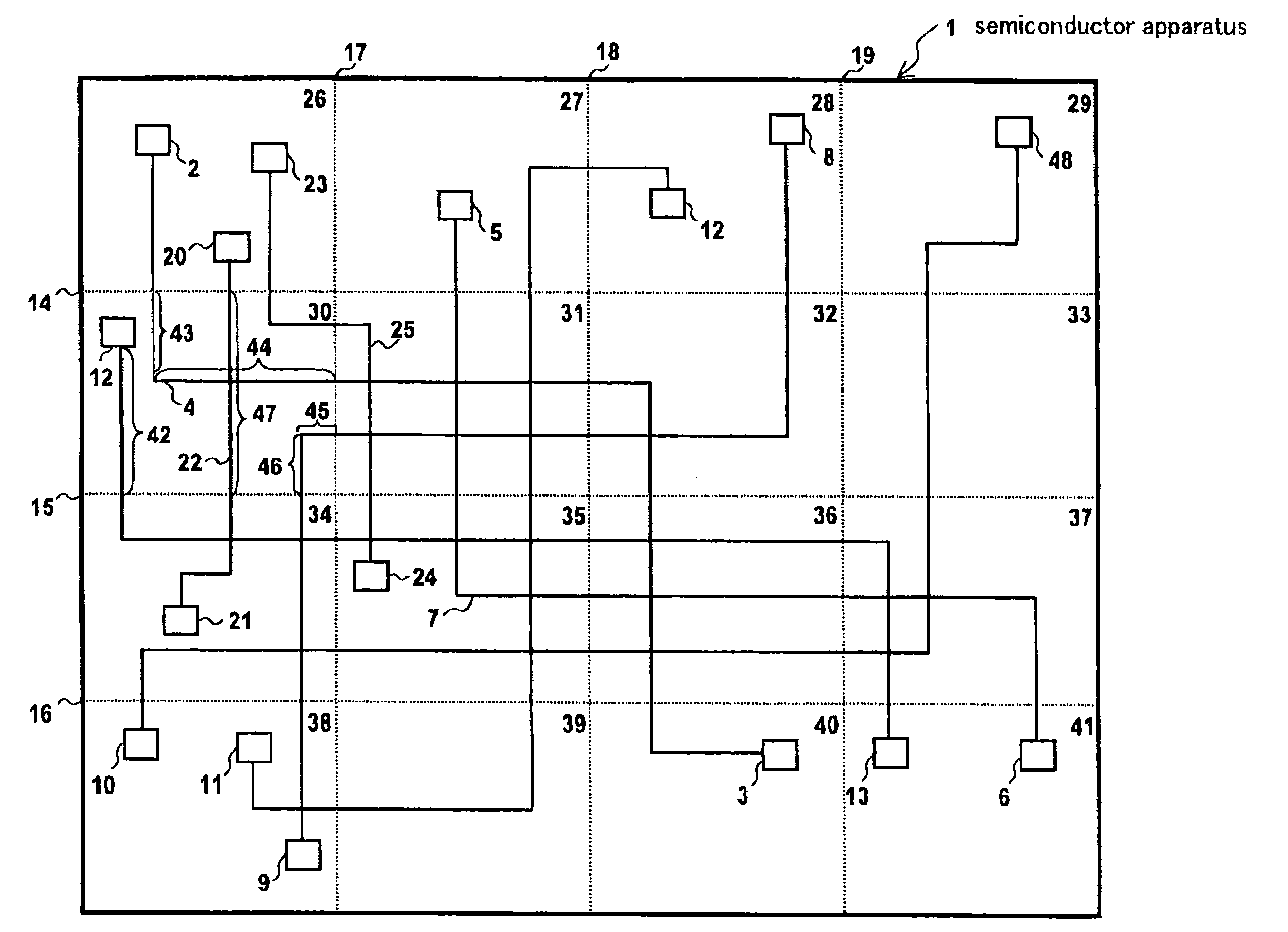 Method of testing semiconductor apparatus