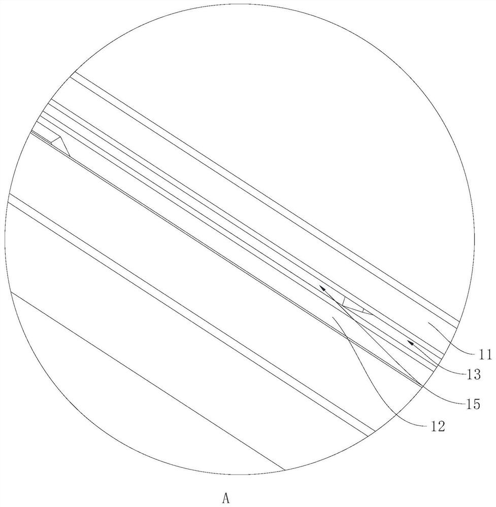 A slit coating die