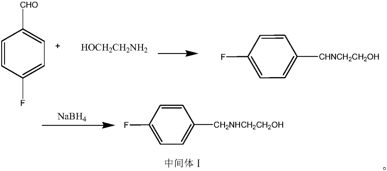 Method for preparing mosapride citrate intermediate