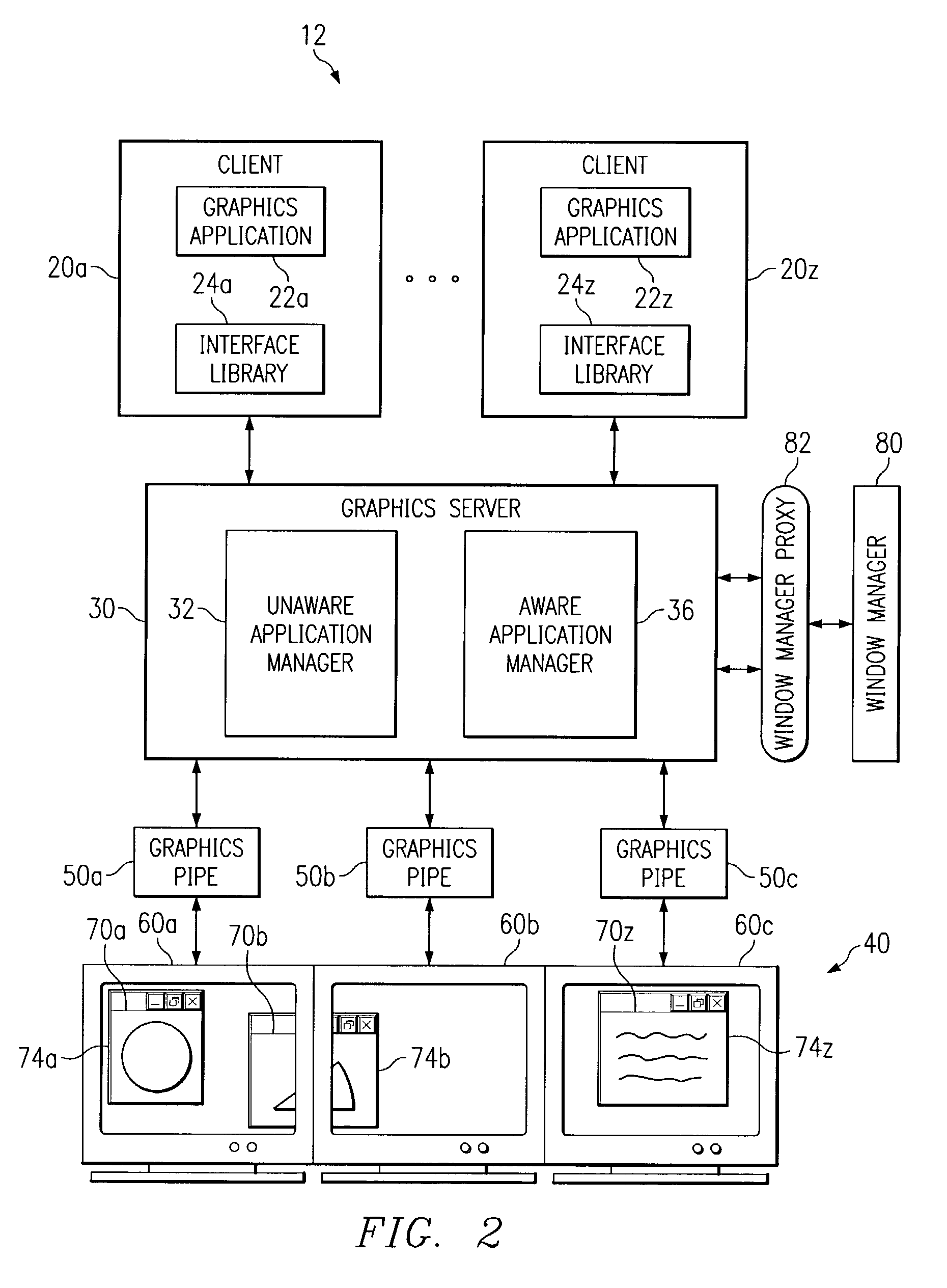 System and method for managing graphics applications