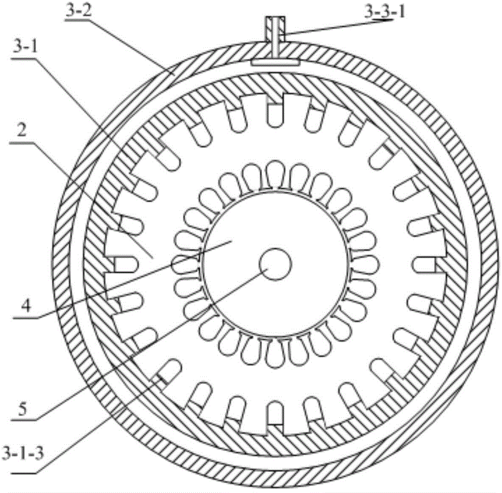 High power density motor with water cooling structure