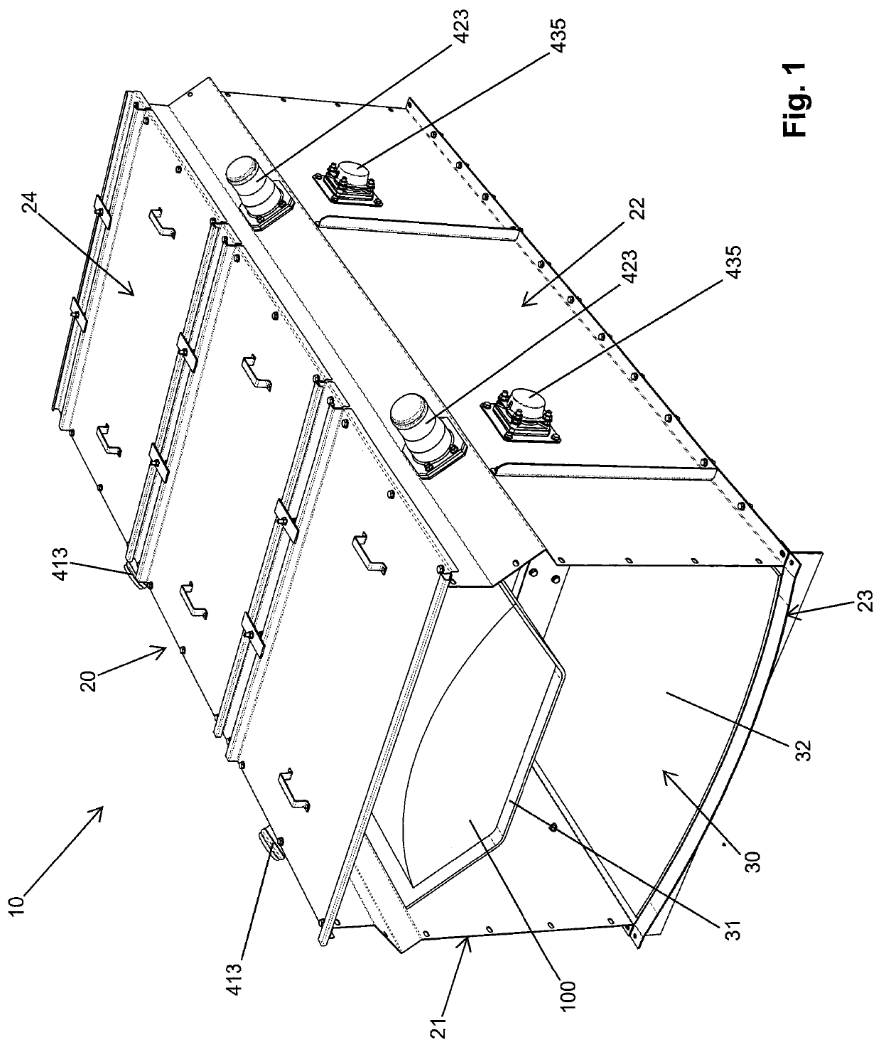 Enclosed conveyor