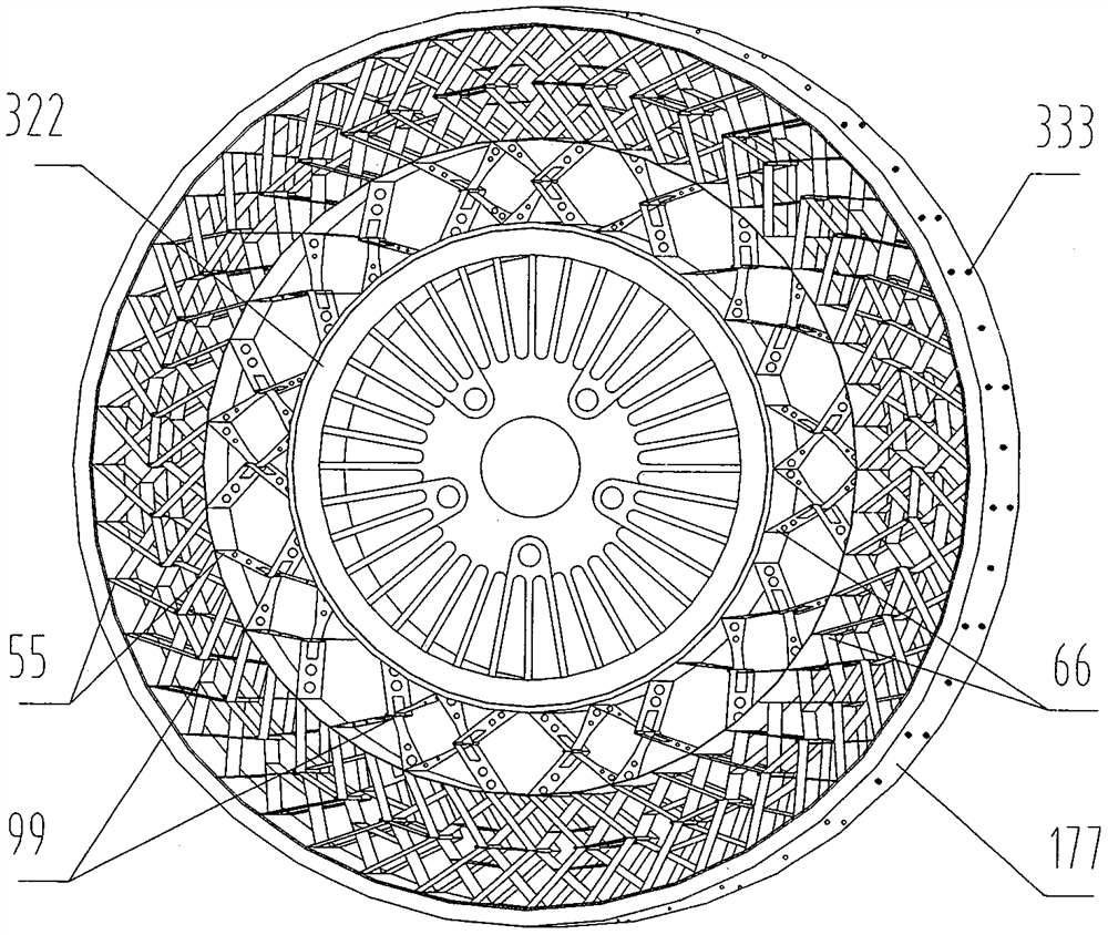 A special-shaped mesh armor bladder tire