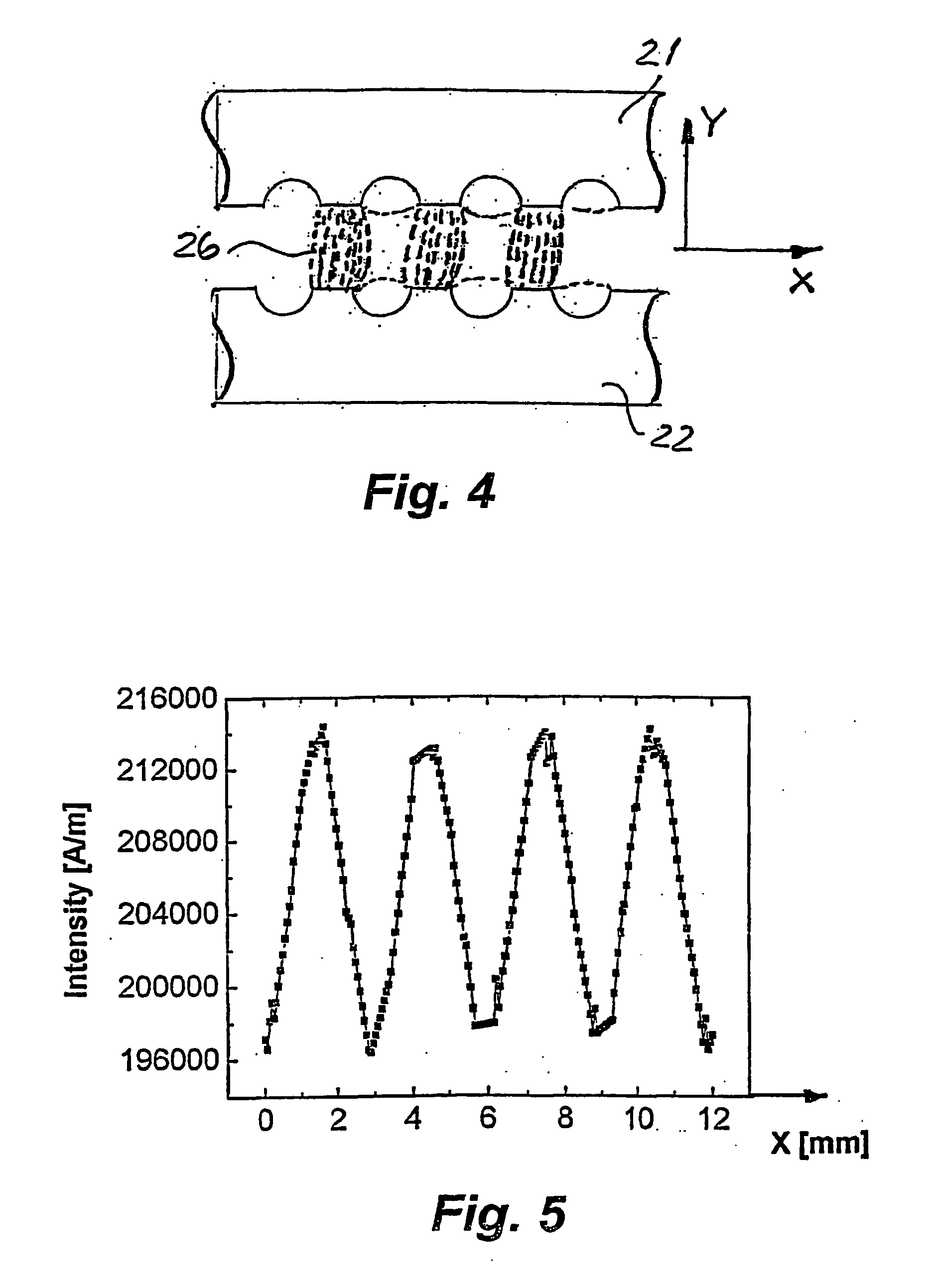 Apparatus for retaining magnetic particles within a flow-through cell