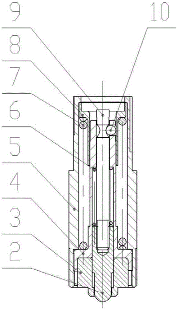 Vertical electric separation mechanism for electric connector