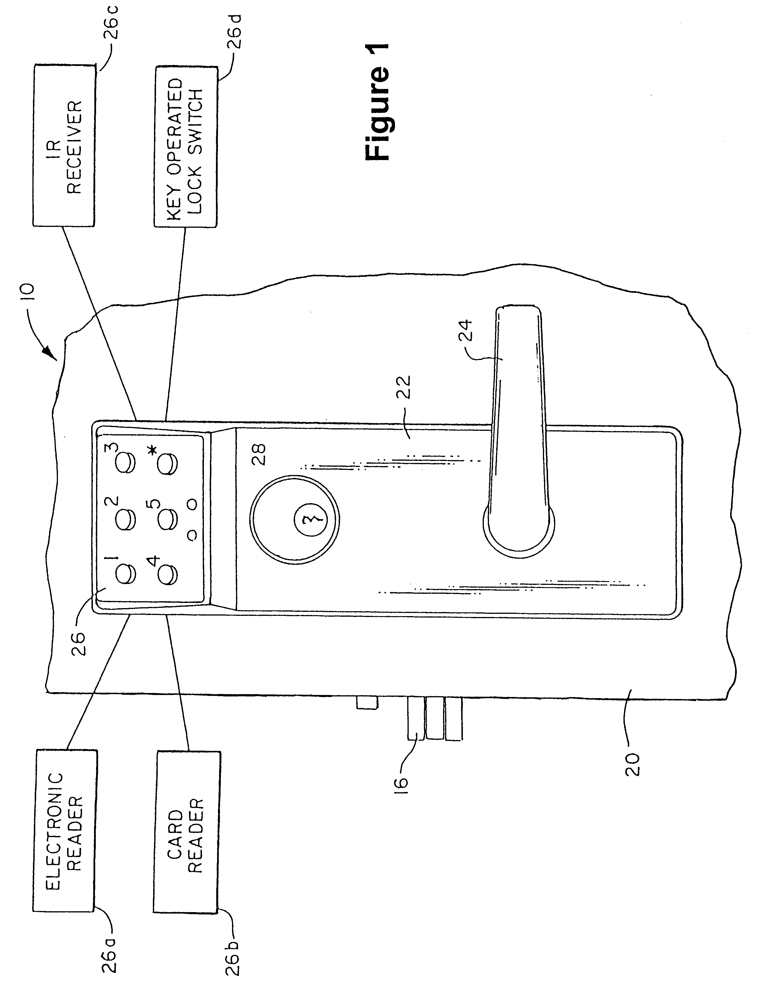 Clutch mechanism with moveable injector retainer wall for door lock system