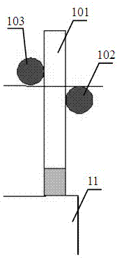 Active continuous warp feeding system for carbon fiber weaving