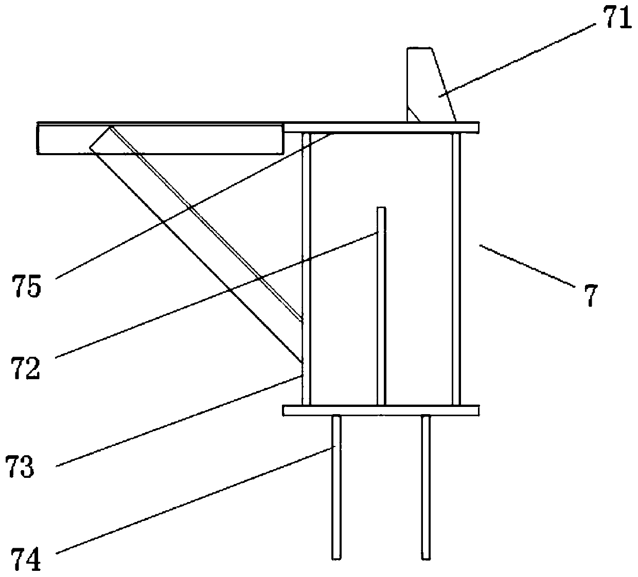 Nuclear power plant containment steel lining integrated connection module structure and its installation method