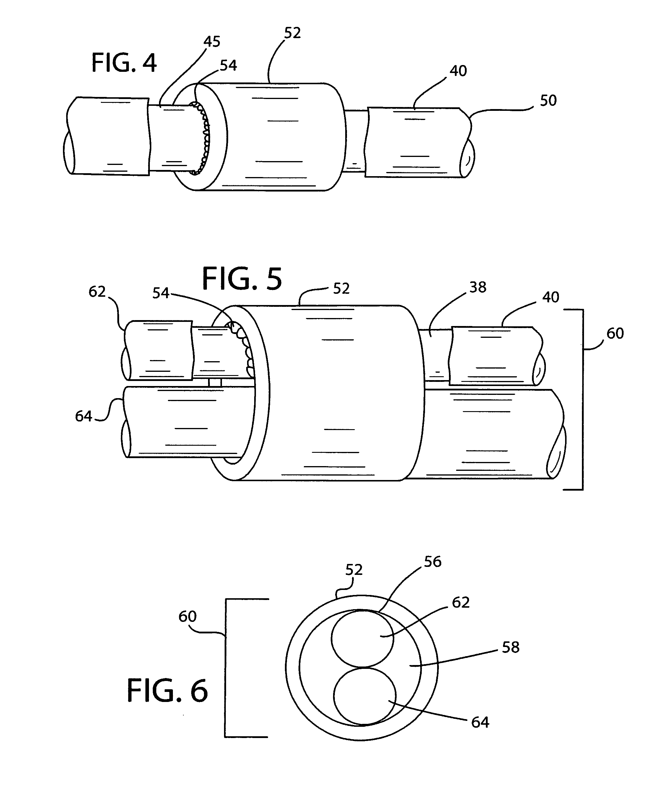 Electrode and connector attachments for a cylindrical glass fiber wire lead