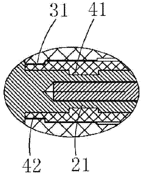 Coaxial cable connector with integrated outer conductor
