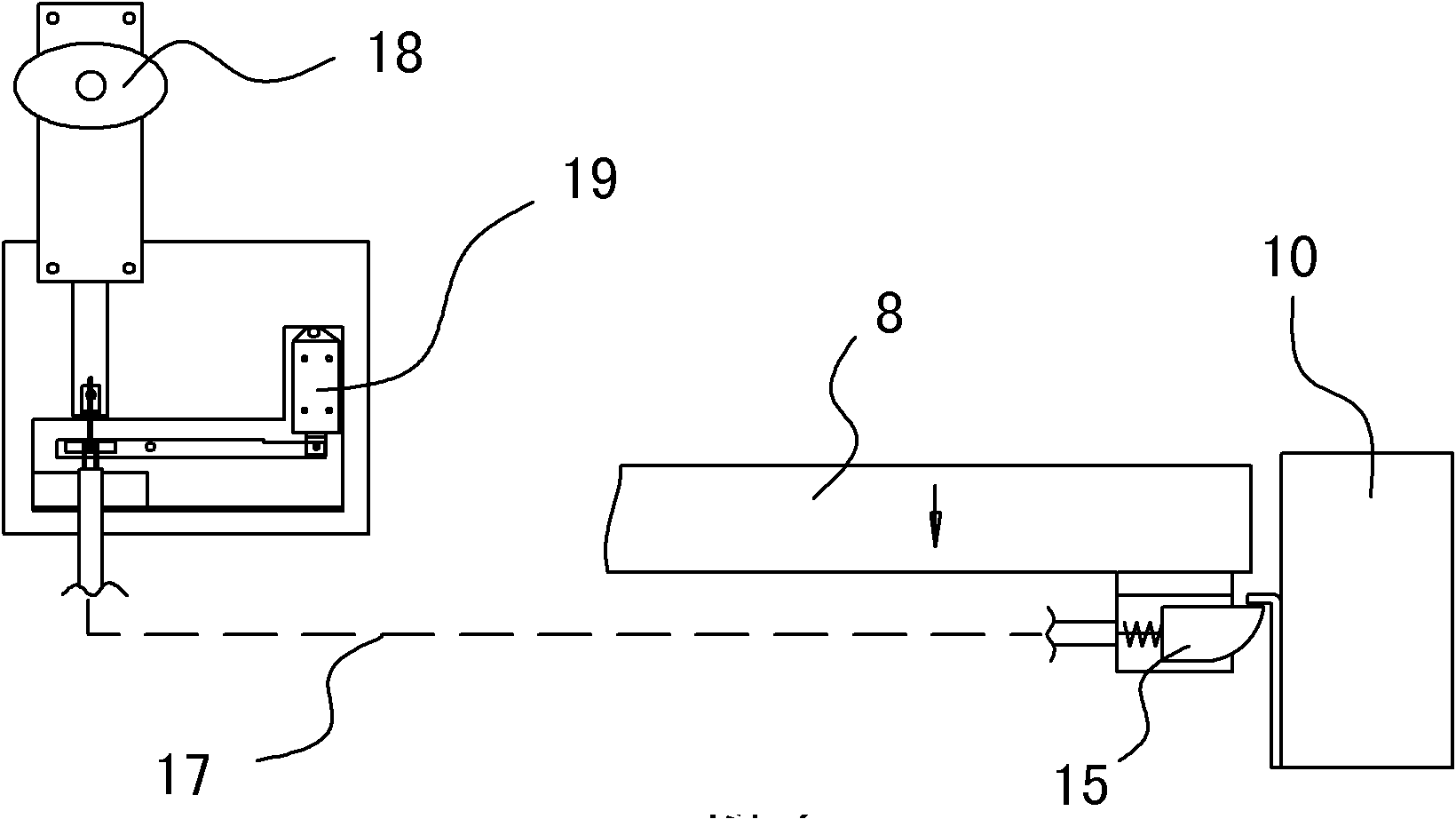 Lift-type folding door window in mutually non-interfered electronic and manual modes