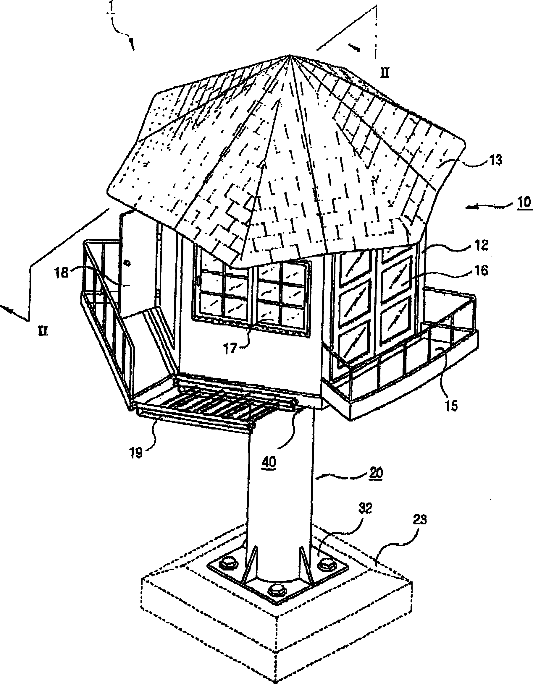 Rotary bungalow