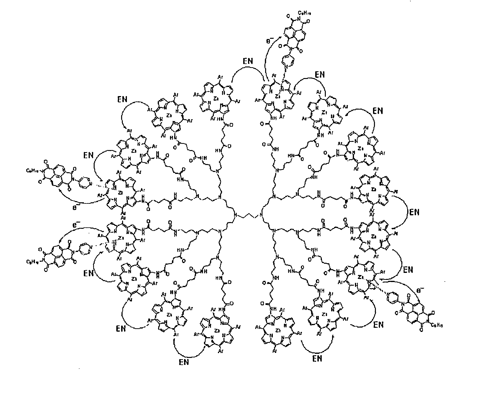 Supramolecular Complex of Pyridylnaphthalenediimide with Zinc Porphyrin Dendrimer Having Multiplicity of Artificial Photosynthetic Reaction Center
