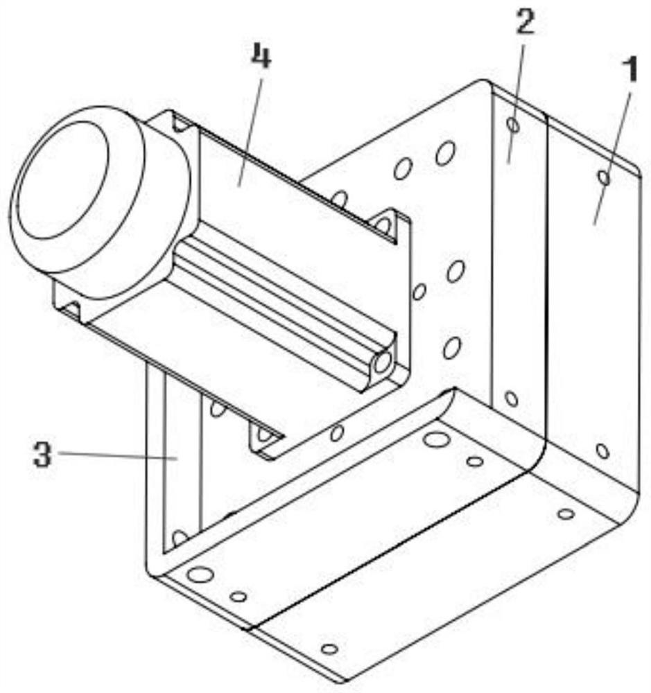 RV square speed reducer