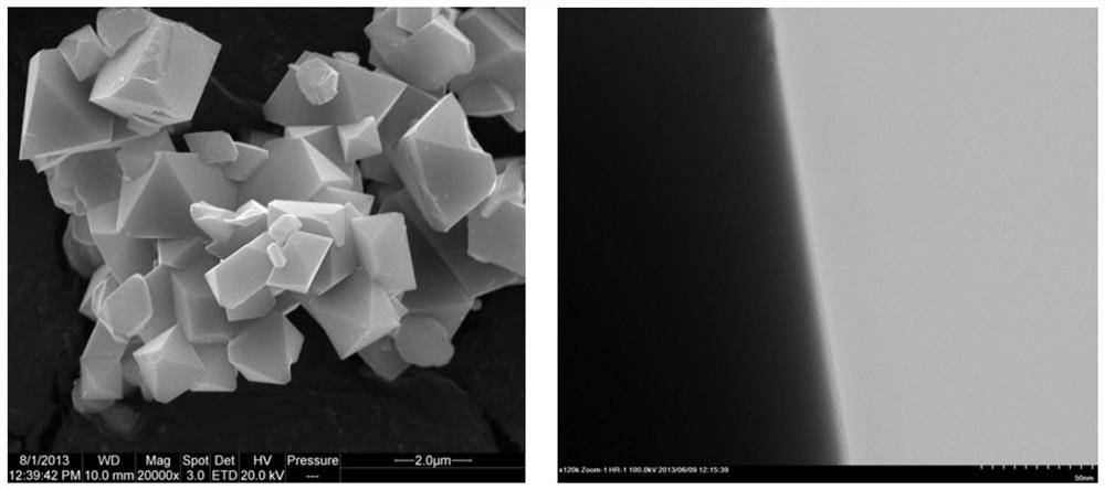 Manganese-based oxide positive electrode material modified by ion conductor layer and its preparation and application