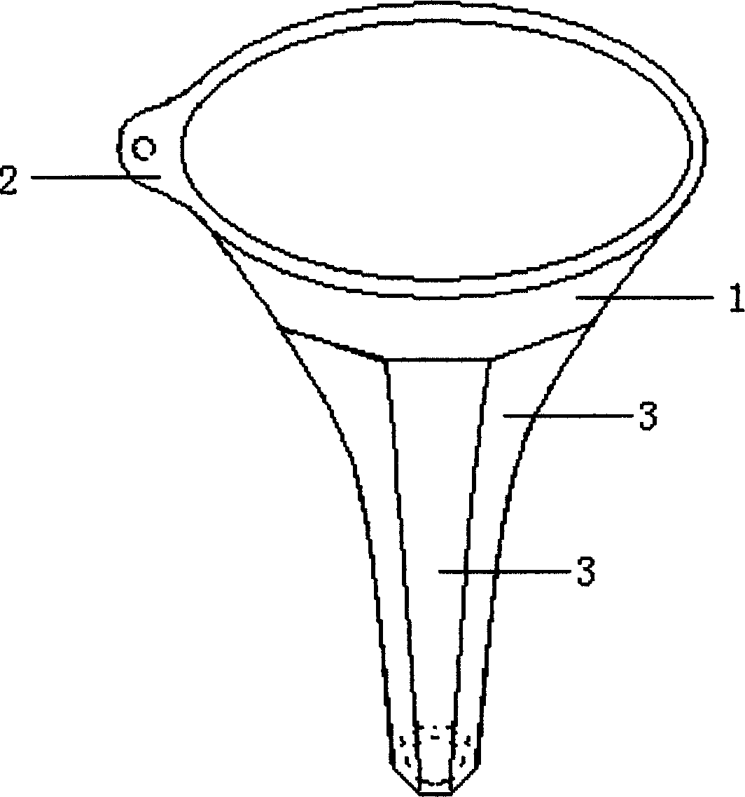 Hexagon funnel